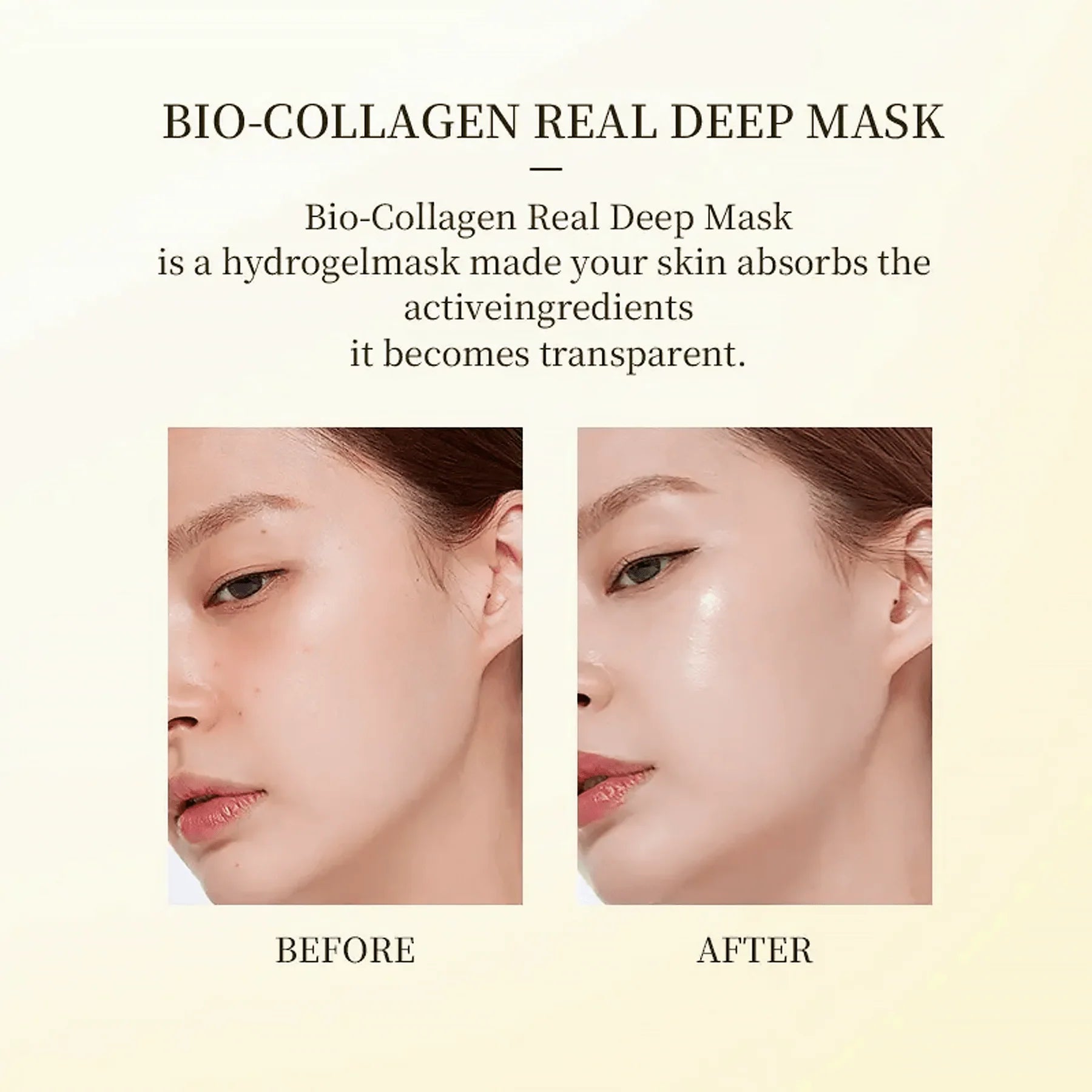 4 Pack | Collagen Face Mask