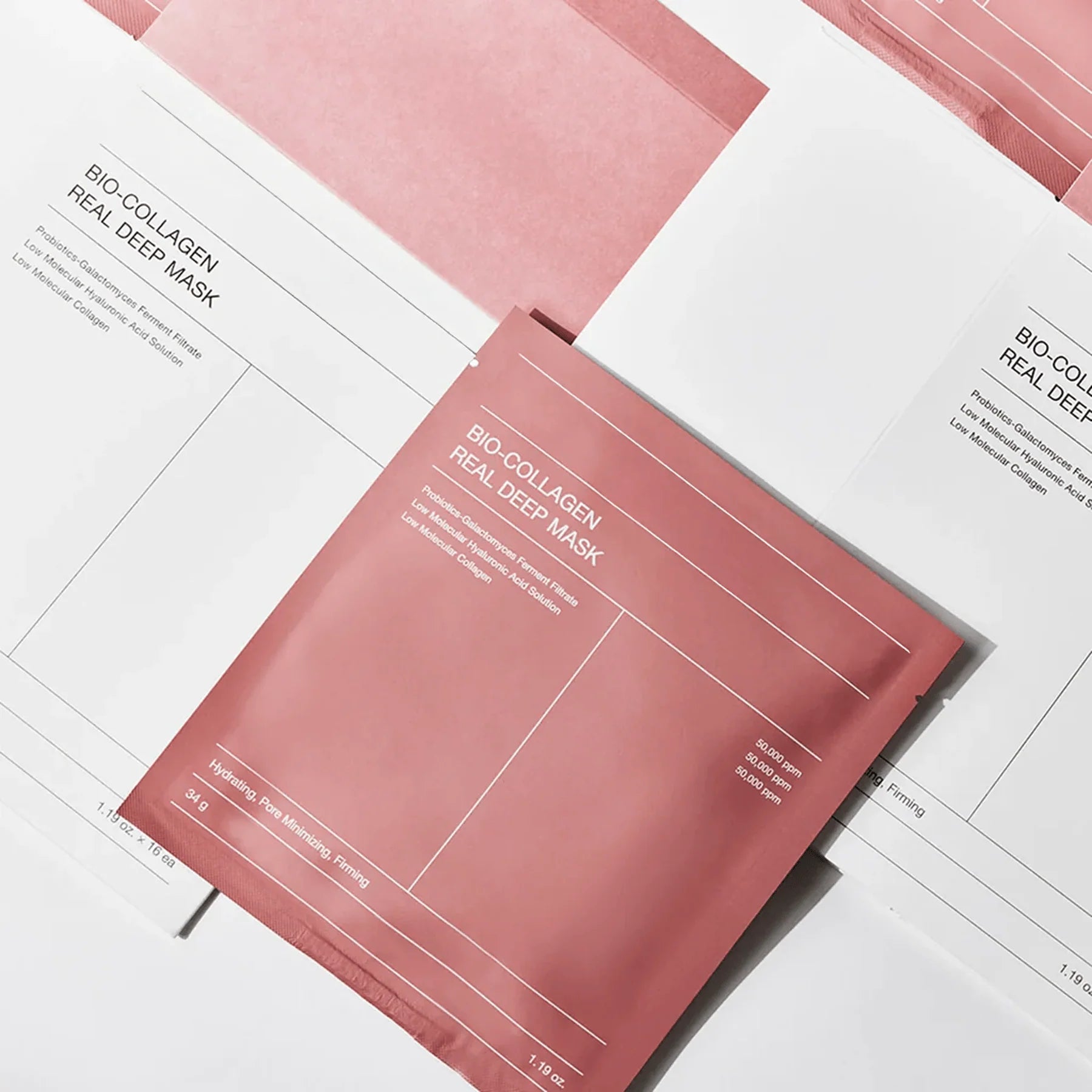 4 Pack | Collagen Face Mask