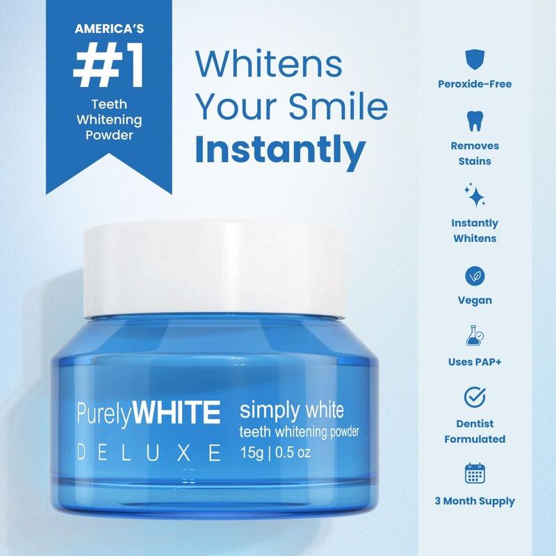 Teeth whitening powder