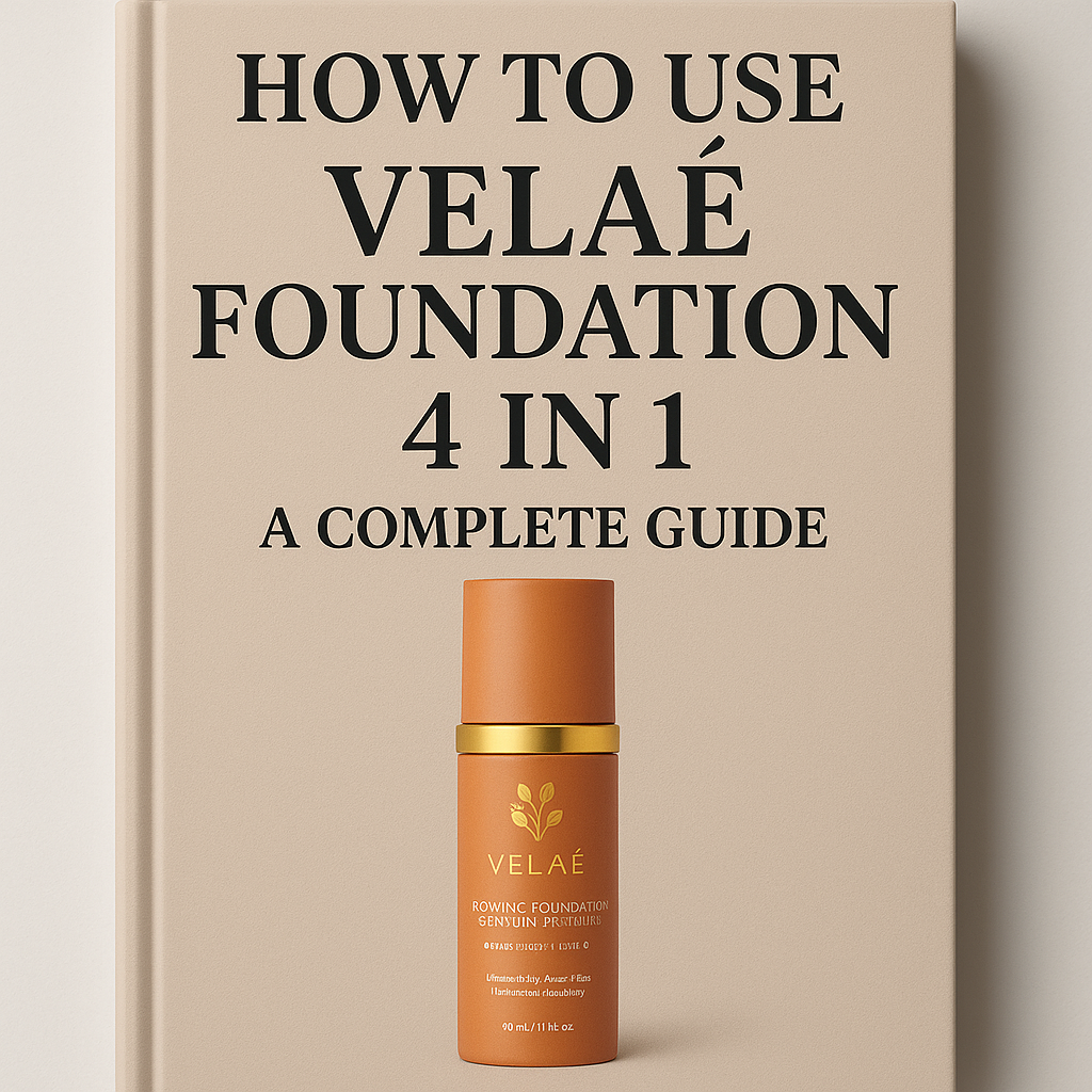 How to Use Velaé Foundation 4 in 1